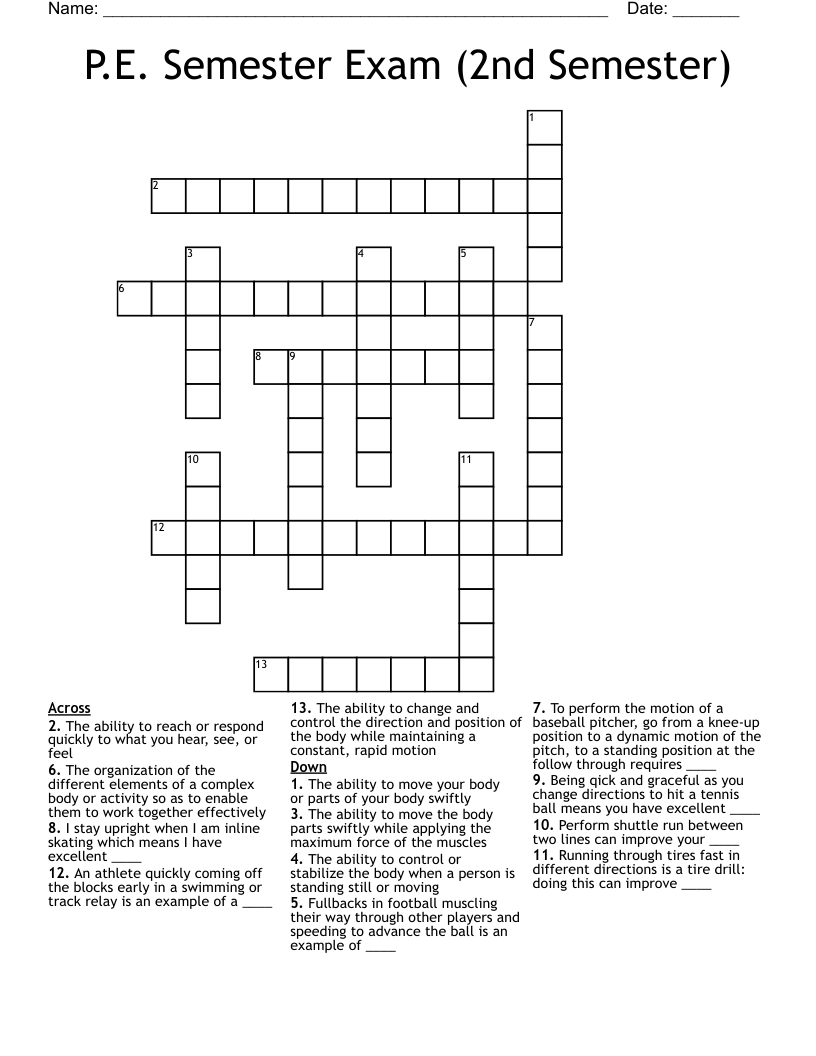 tire track crossword