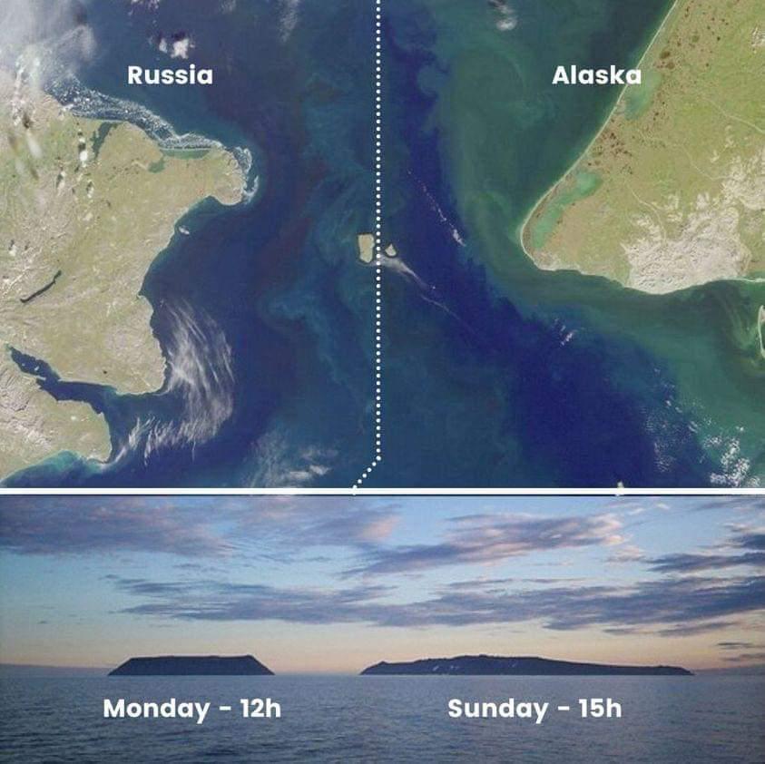 tomorrow and yesterday island time difference