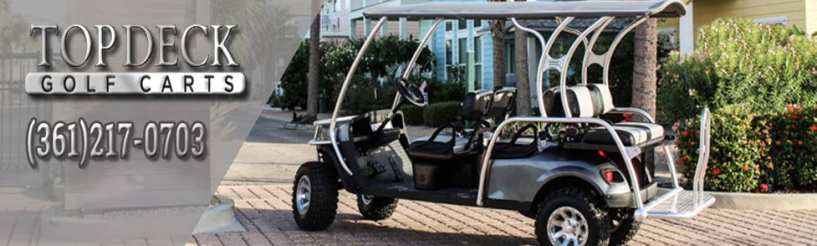 top deck golf carts