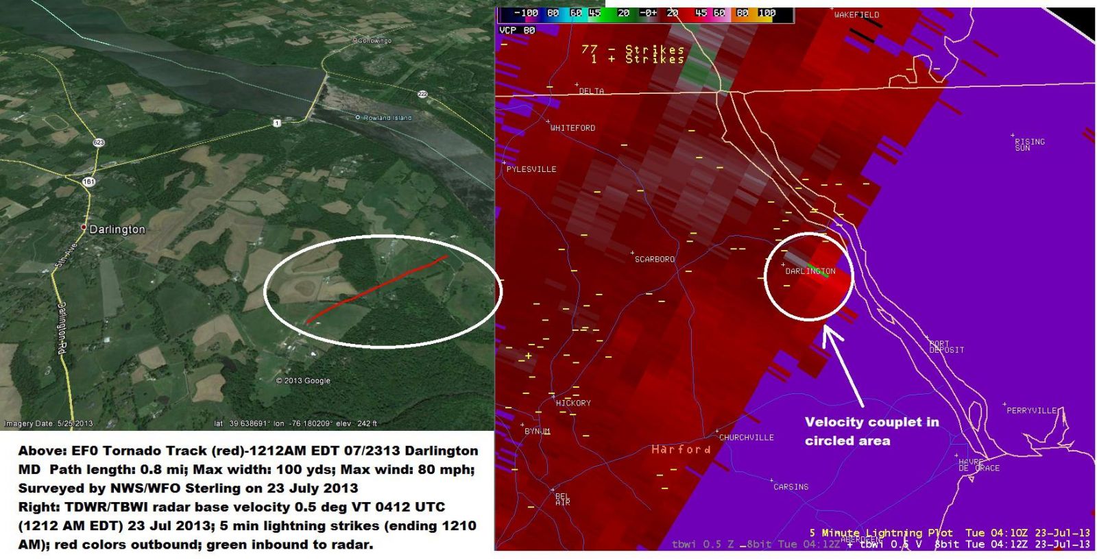 tornado in harford county md