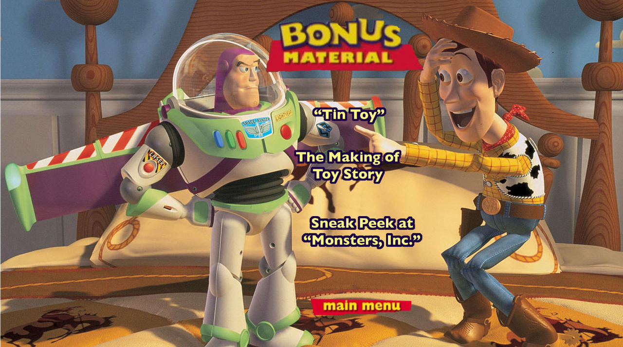 toy story dvd menu 2000