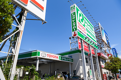 toyota rent a car fukuoka