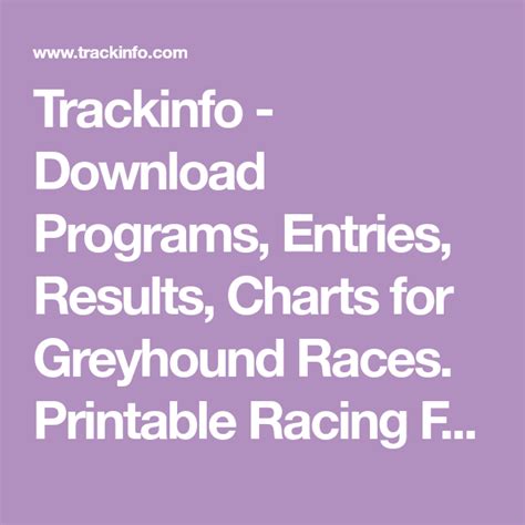 trackinfo