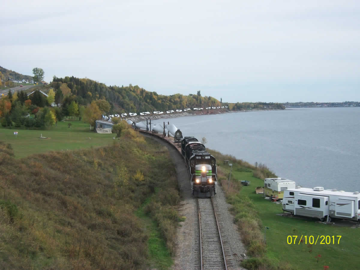 train montreal gaspé