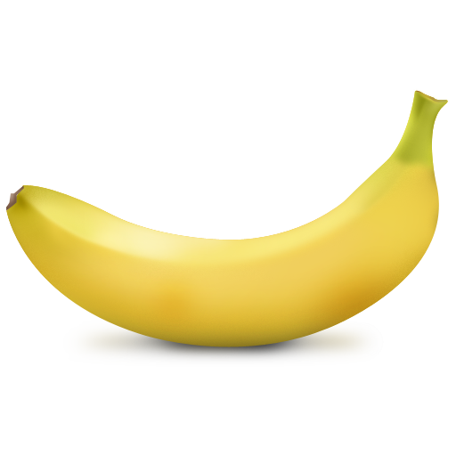 transparent banana