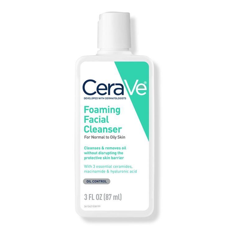 travel size cerave face wash