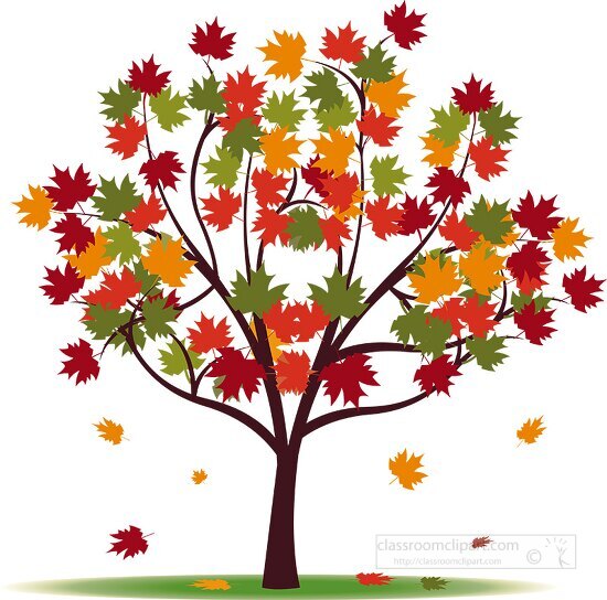 tree leaves clipart