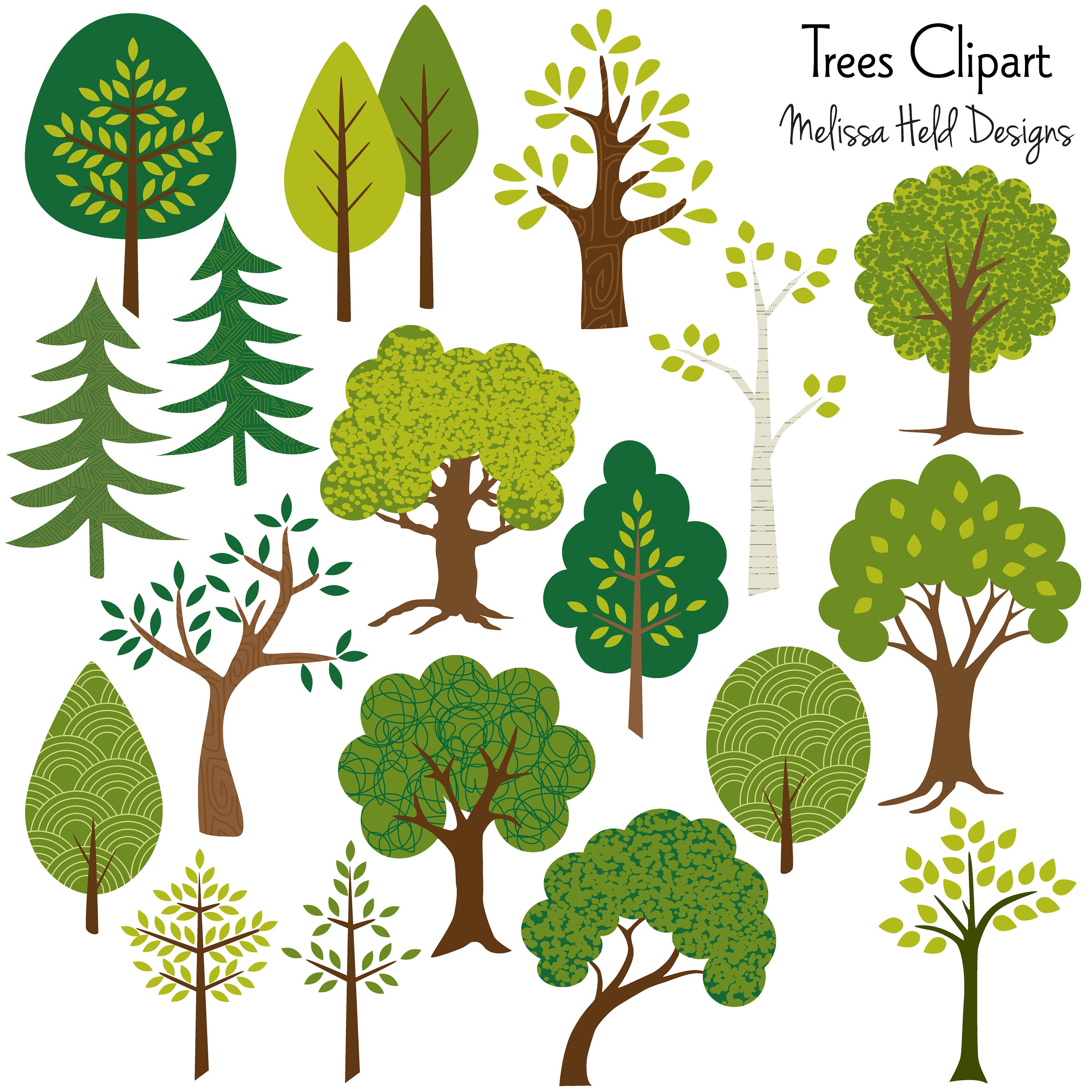 trees clipart