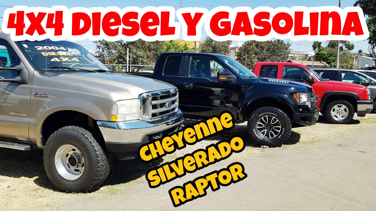 trocas diesel 4x4 en venta