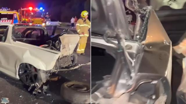 truck crash monash freeway