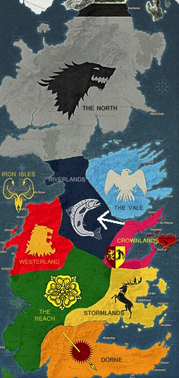 tully game of thrones map