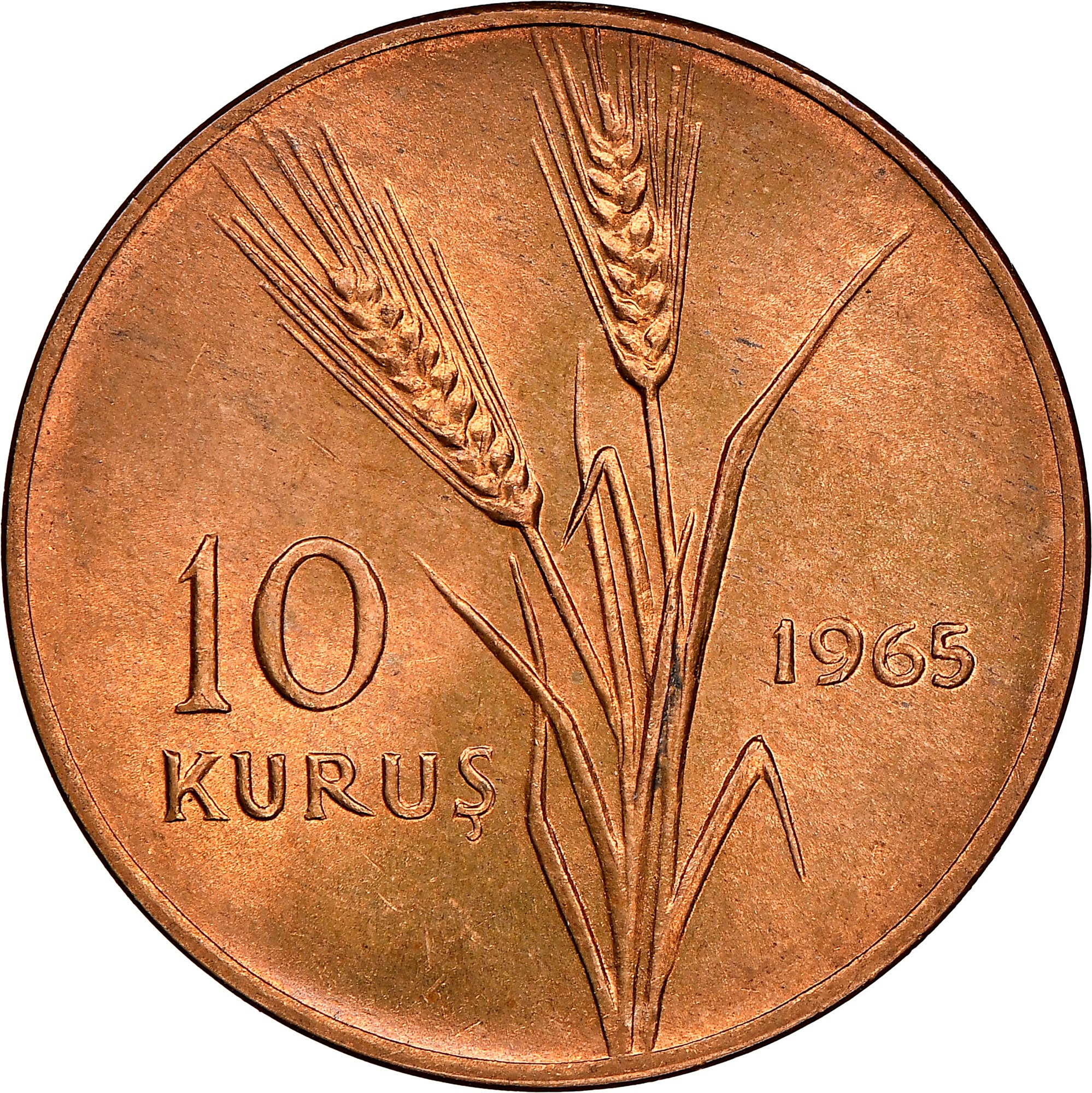 turkish kurus coin