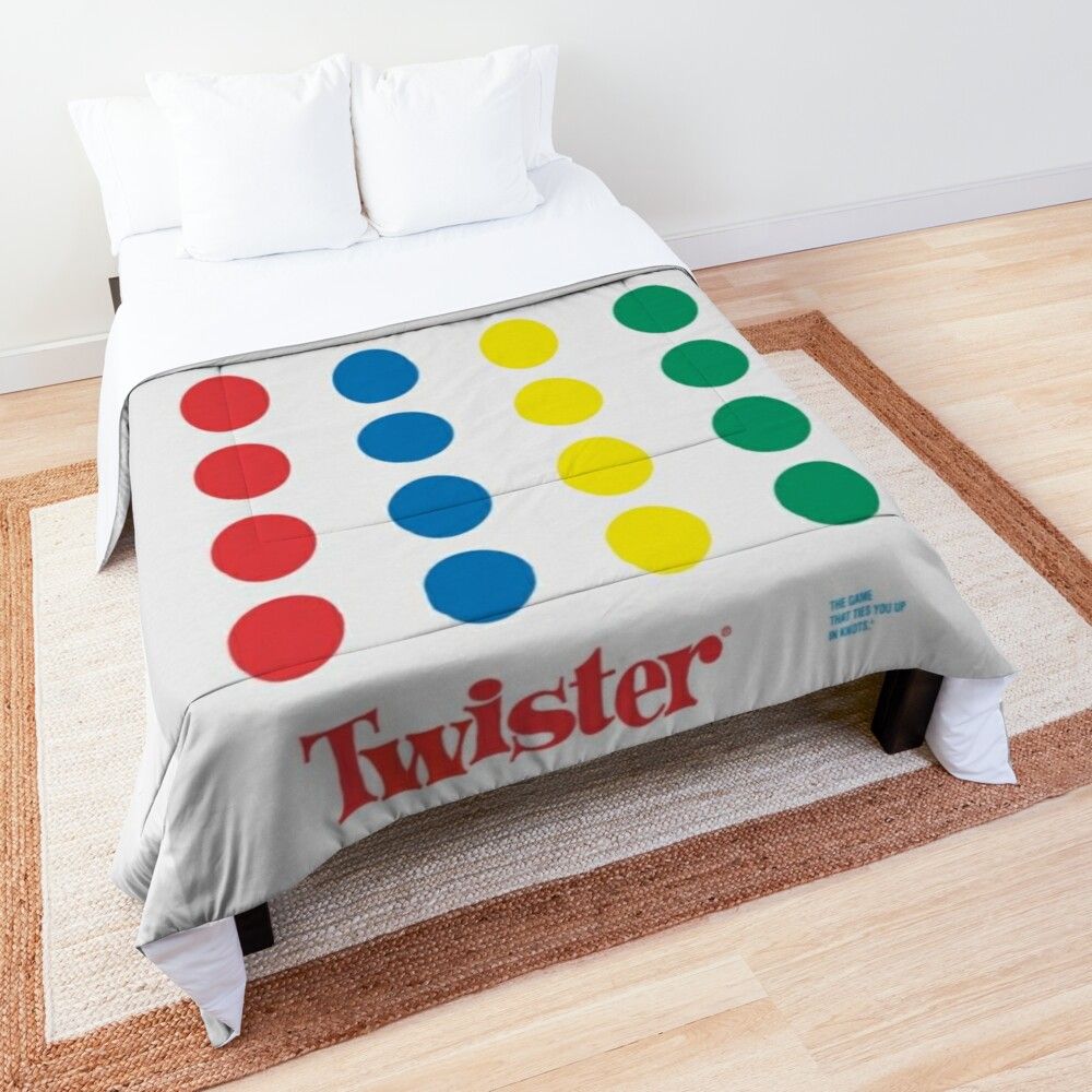 twister on bed