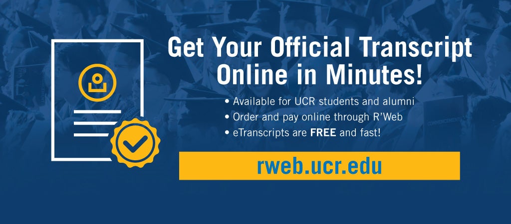 ucr rweb