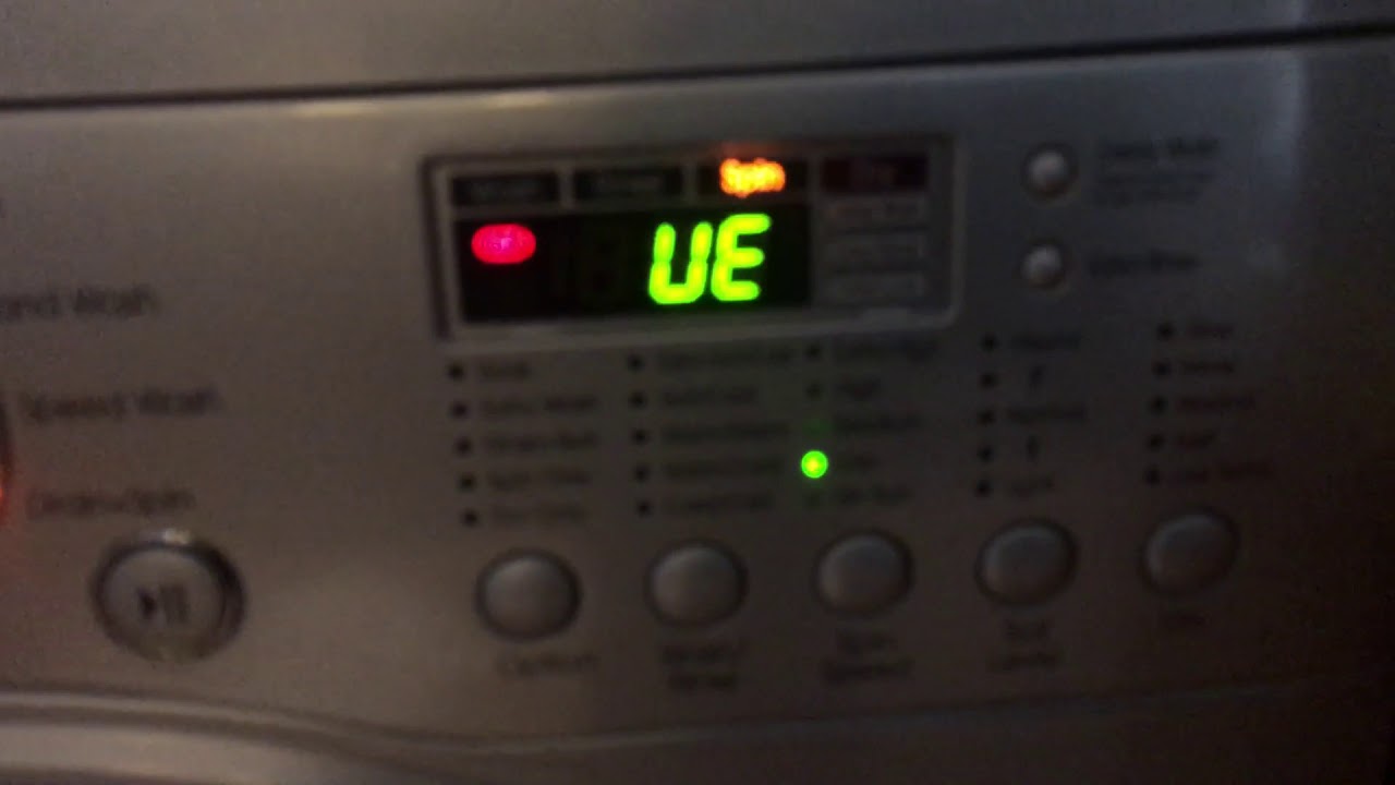 ue washing machine