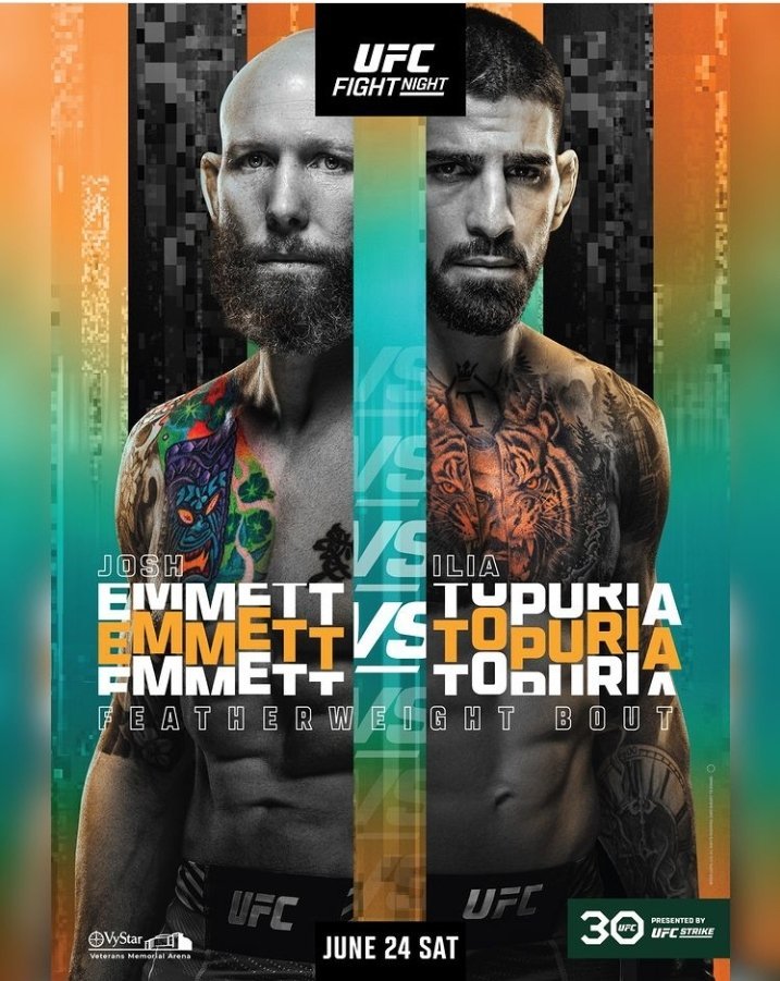 ufc hoy horario español