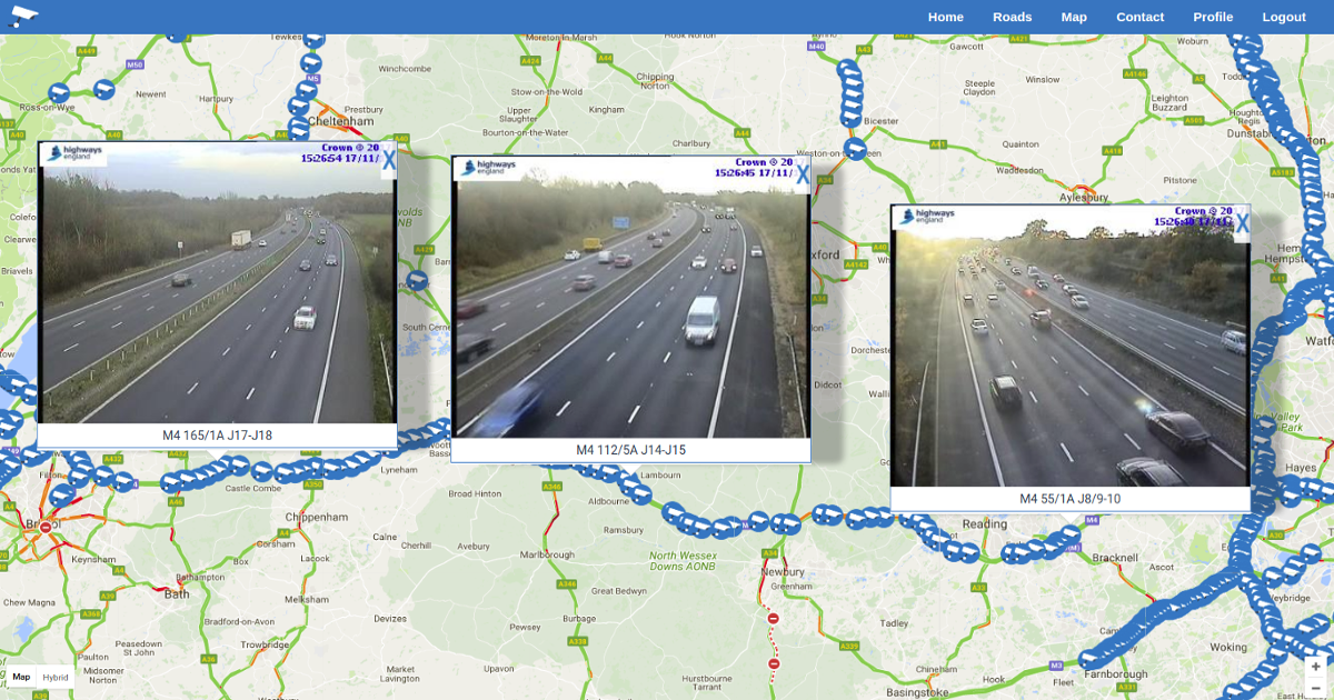 uk live traffic cameras