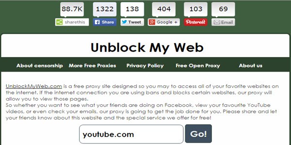 unblock proxy unblocked