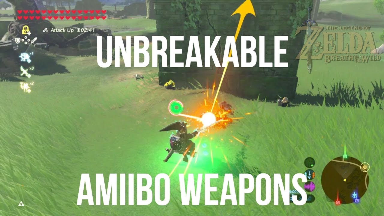 unbreakable weapons in zelda breath of the wild