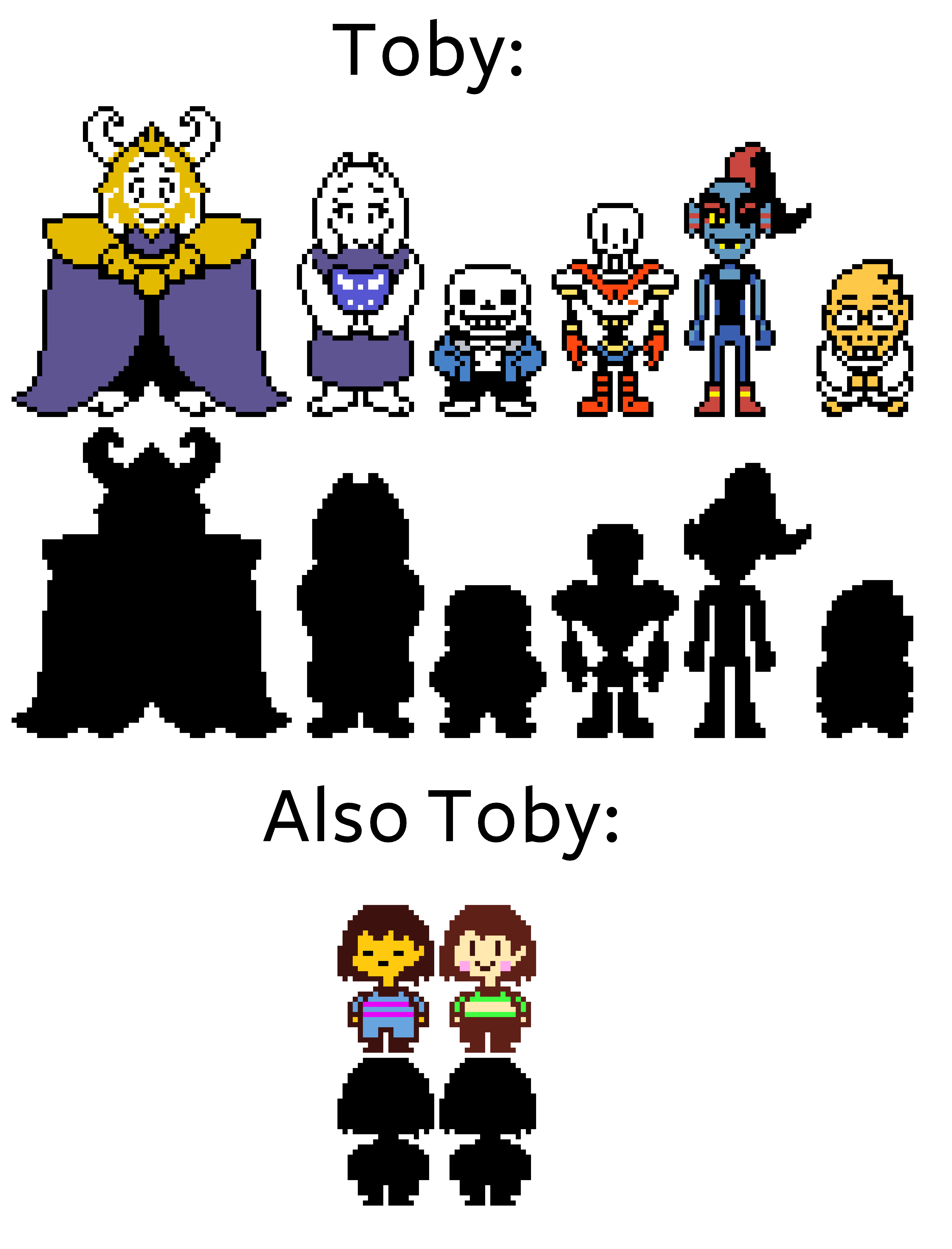 undertale characters