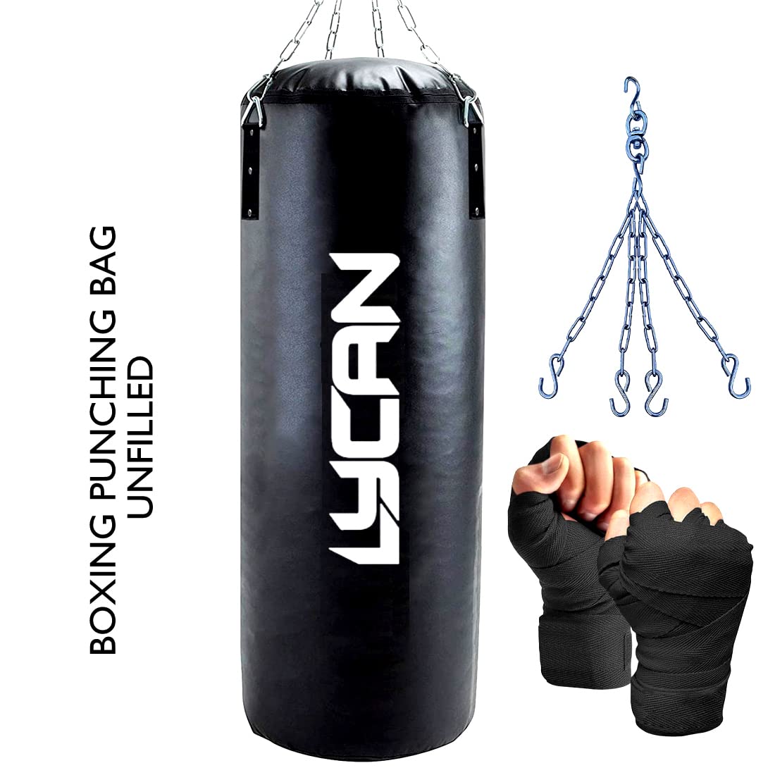 unfilled punching bags