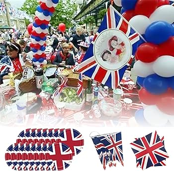 union jack party supplies