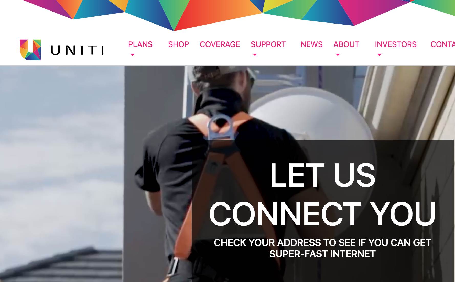 uniti wireless outages