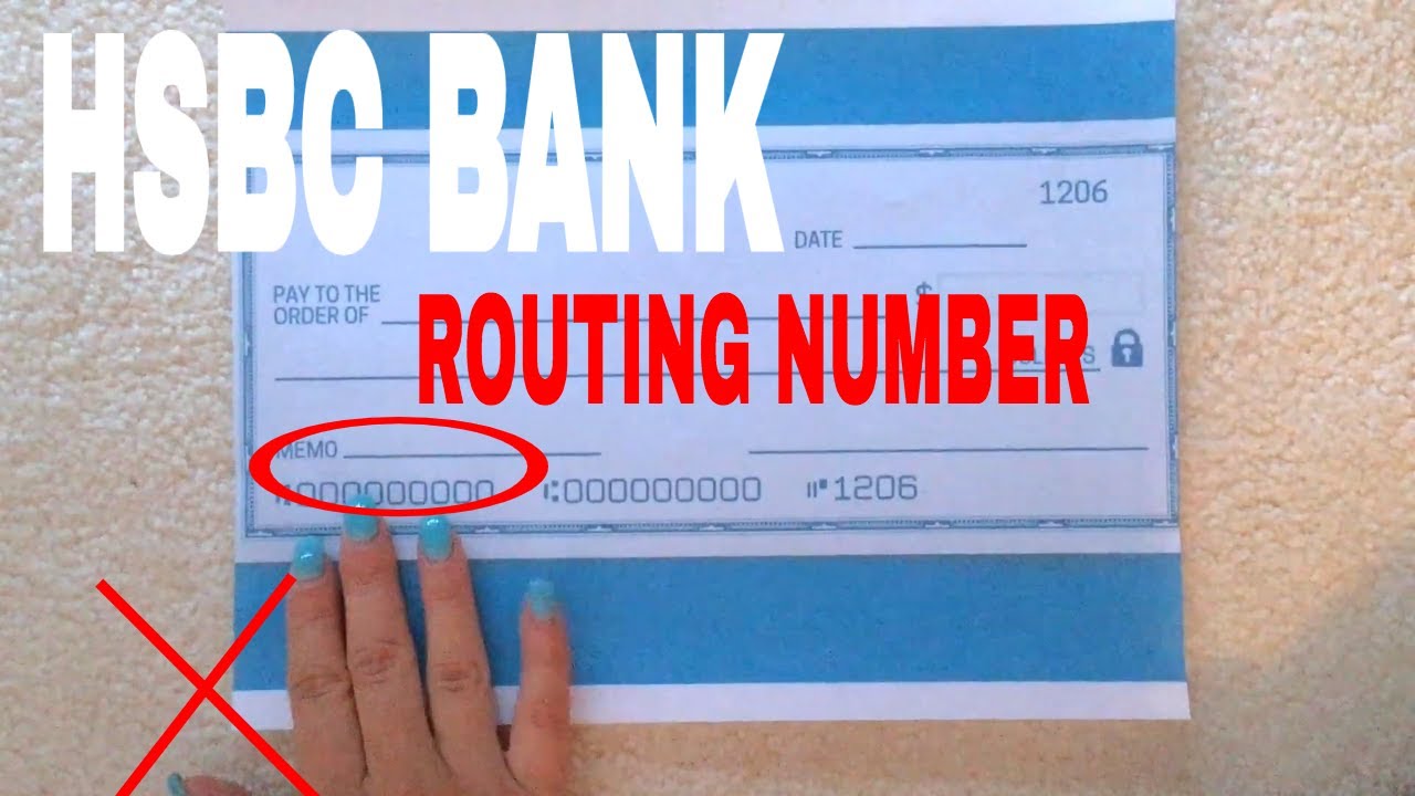 us hsbc routing number