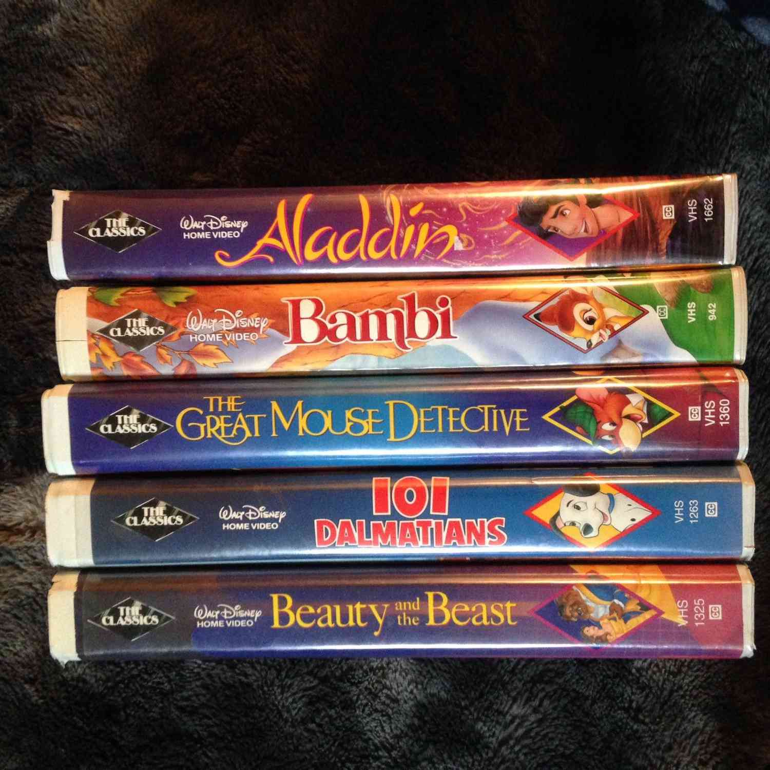 value of black diamond disney vhs tapes