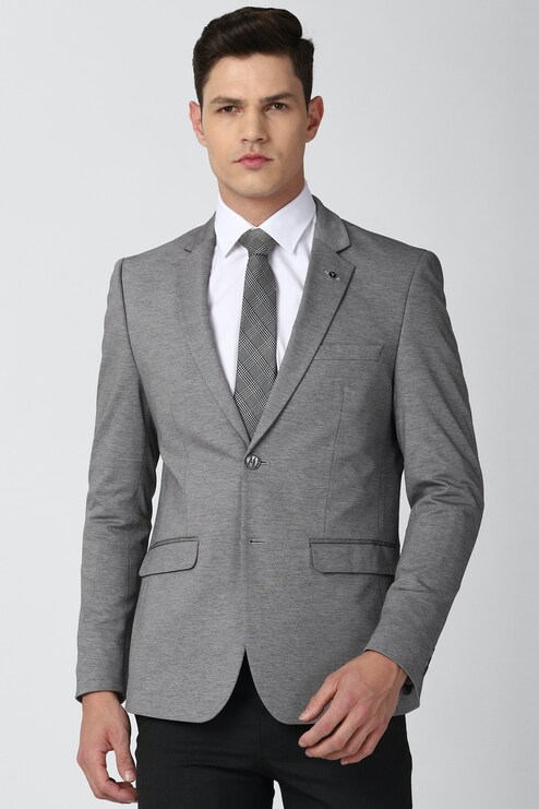 van heusen grey blazer