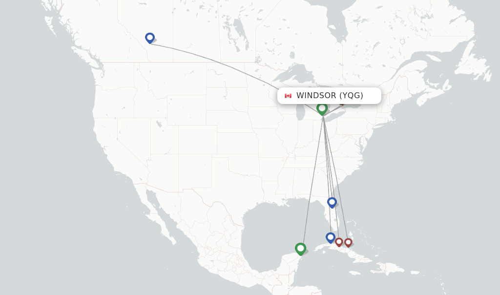 vancouver to windsor flights