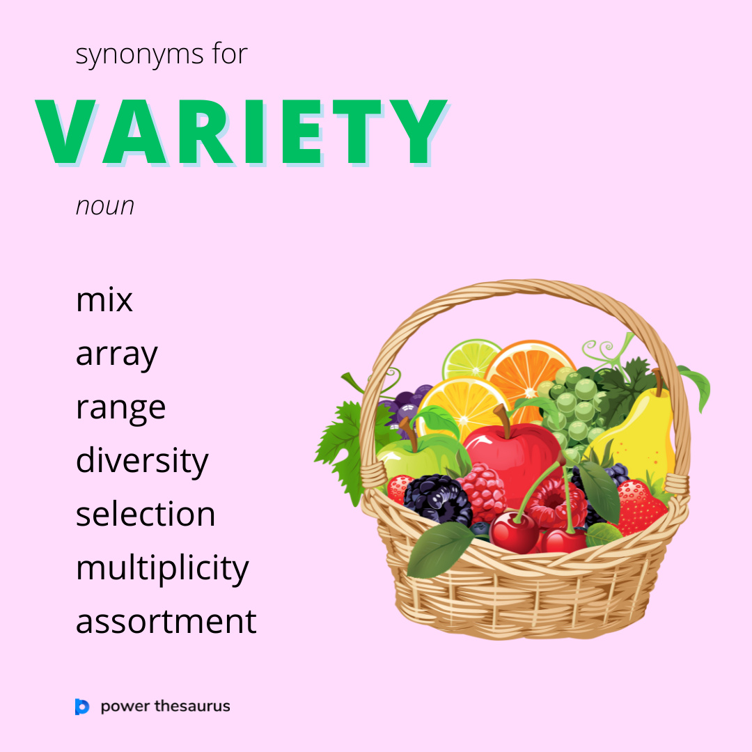 variety synonym