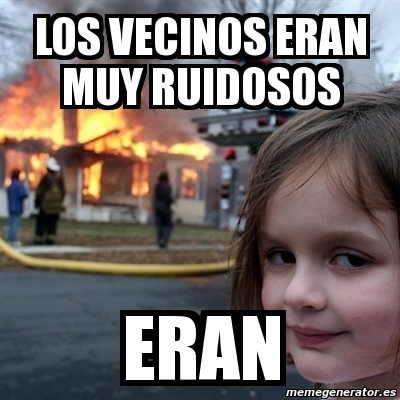 vecino ruidoso meme