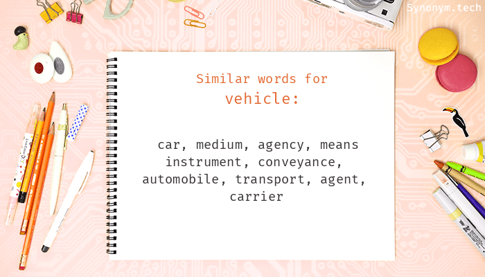 vehicle thesaurus