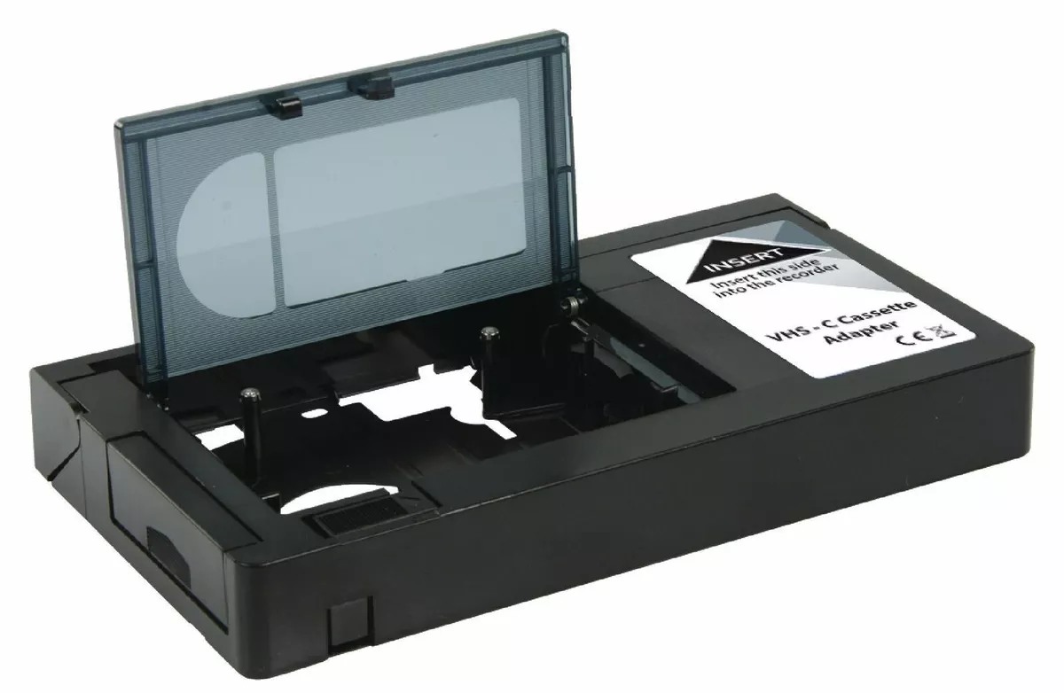 vhs tape adapter for vhs-c tapes