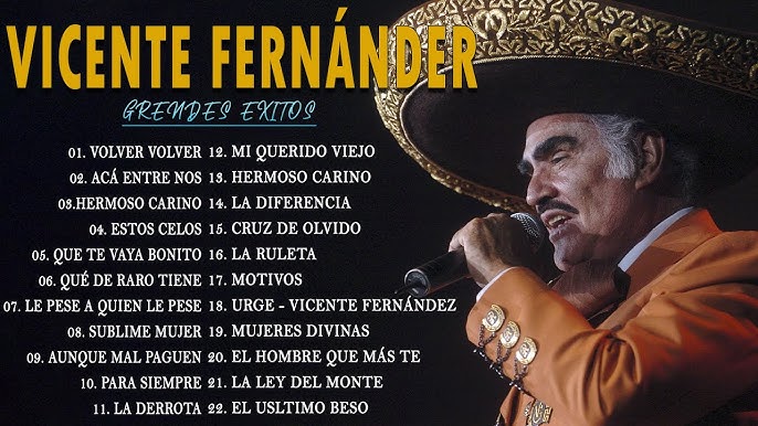 vicente fernandez canciones