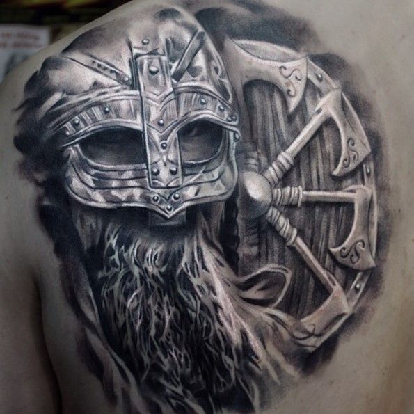 viking warrior tattoos