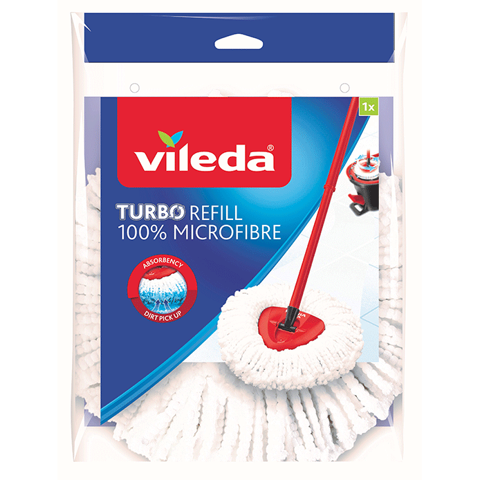 vileda spin and clean mop refill