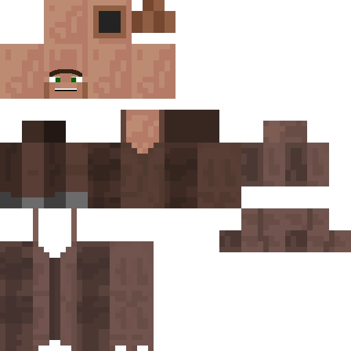 villager mc skin