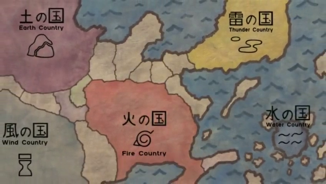 villages naruto