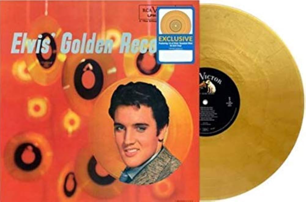 vinyl elvis golden records