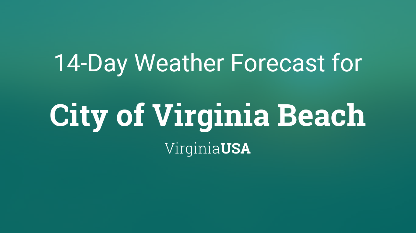 virginia beach weather forecast 15 day