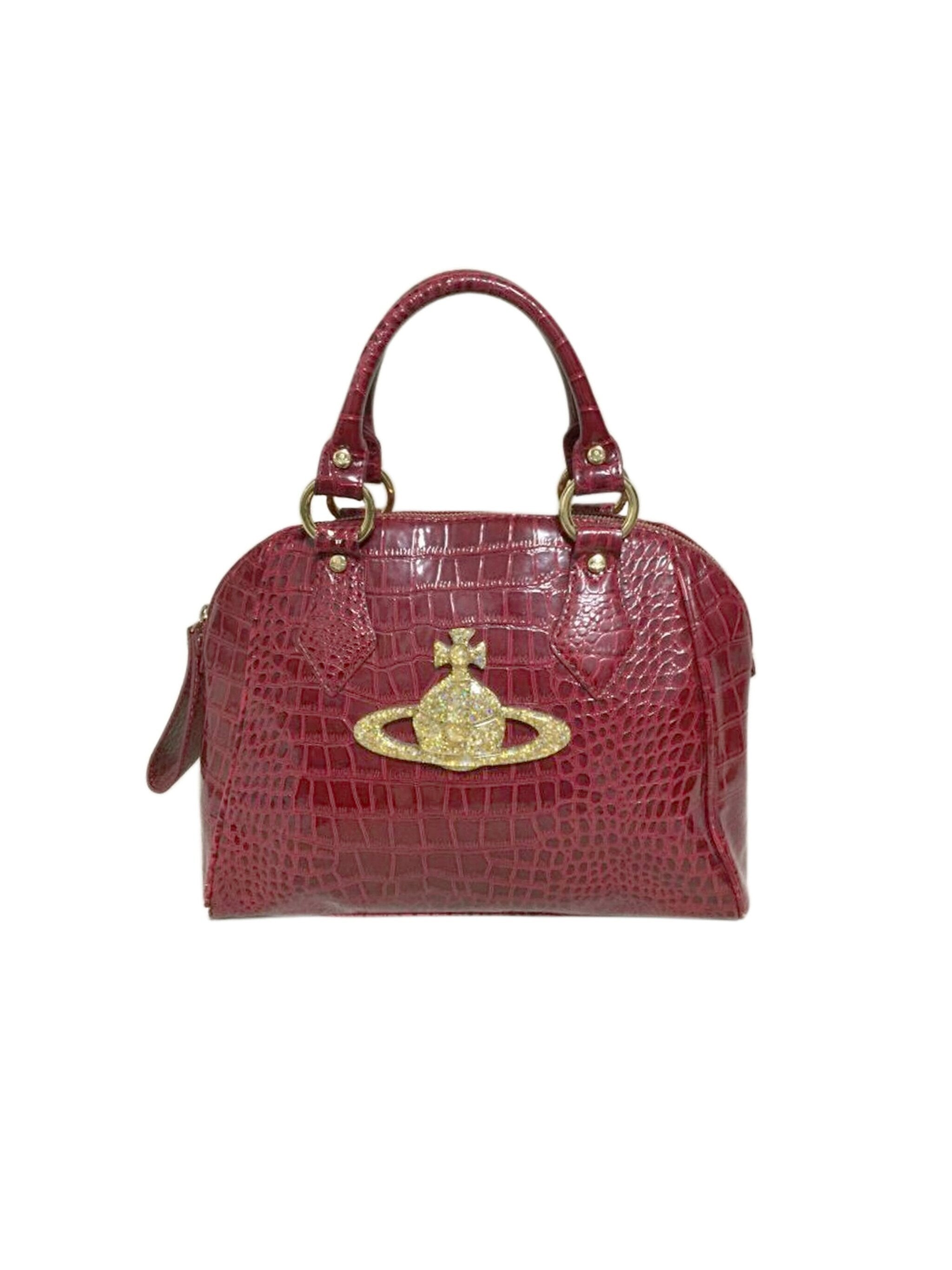 vivienne westwood red handbag