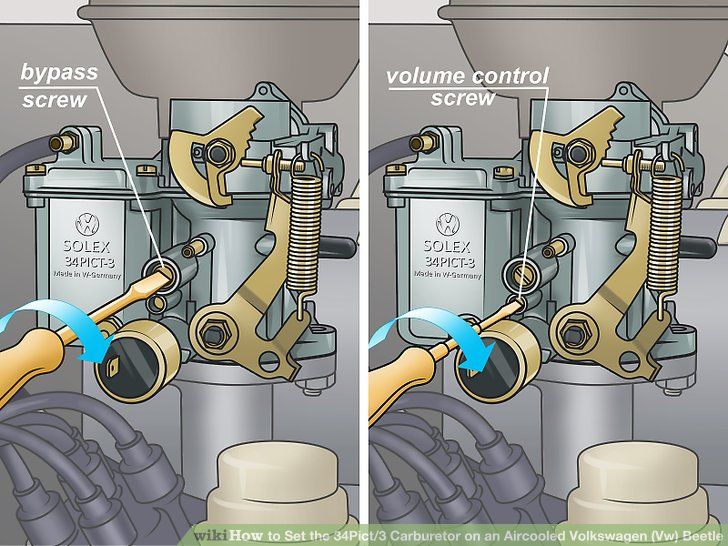 vw beetle carb adjustment