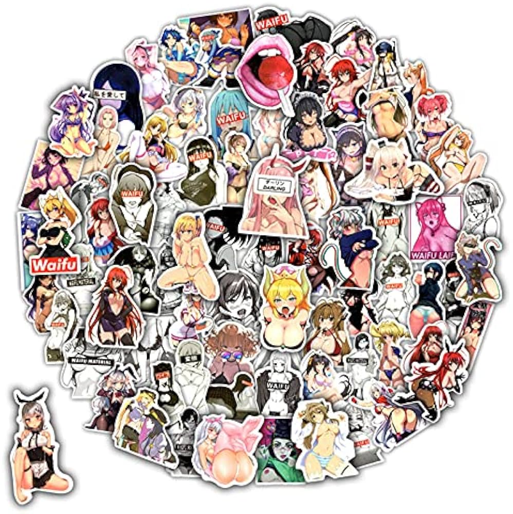 waifu stickers