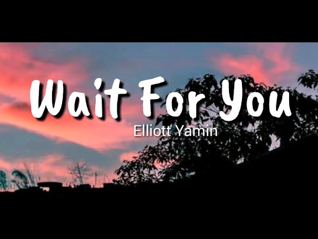 wait for you lyrics