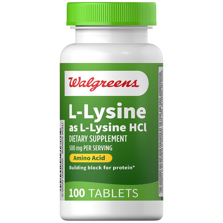 walgreens lysine