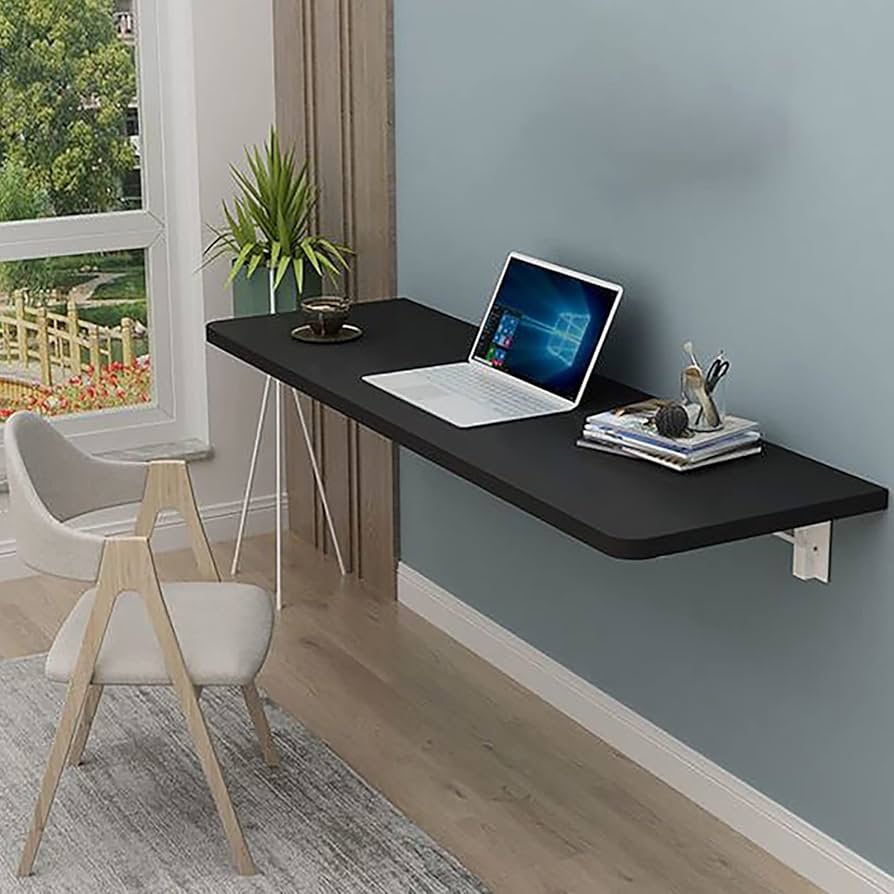 wall mounted drop leaf desk