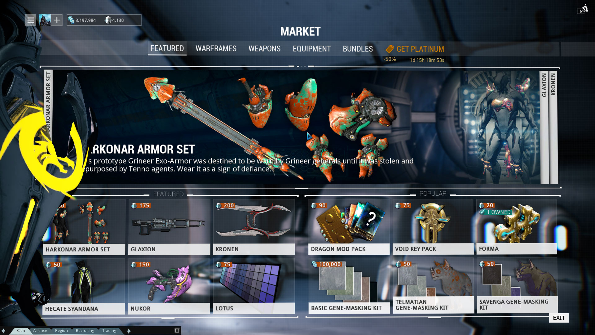 warframe marketplace