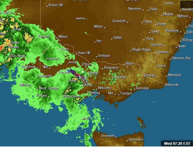 warrnambool weather radar